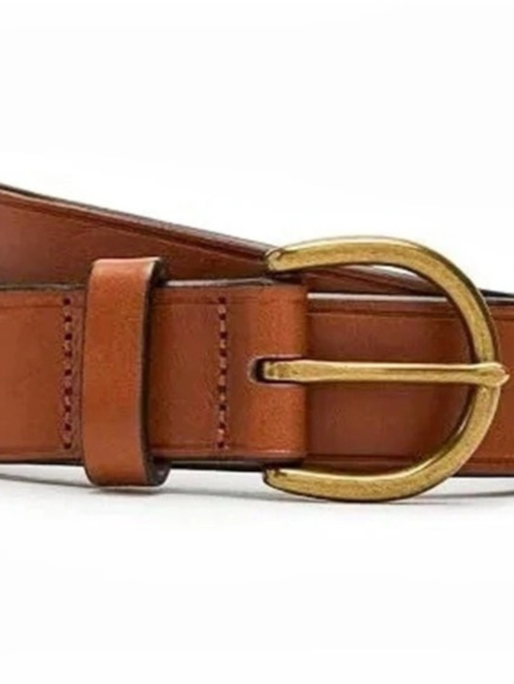 Madewell The Everyday Belt Brown Leather Belt